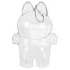 For Labubu Transparent Protective Cover Dustproof Monster Toy Storage Case Cute Elf Plushie Display Cover for Holiday Gifts
