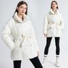 Short Cotton Jacket Winter New Pass Loose Casual Thermal Stand-up Collar Belt Cotton Jacket