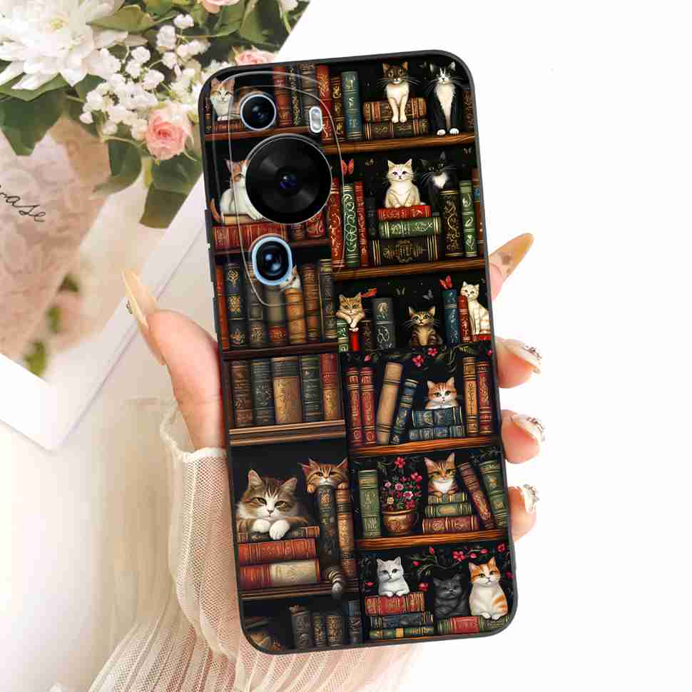 For Huawei P60 Art MNA-AL00 Case Popular Painting Trend Silicone Cover For Huawei P60 Art P 60 art 6.67" Full Protection Casing