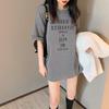 2024 Summer Korean Loose Letter Print Women's T-Shirt - Trendy Short-Sleeve Top for Students