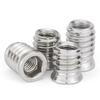Stainless Steel Insert Nuts M3 M4 M5 M6 M8 Threaded Insert Nuts  For Wood Furniture