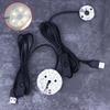 1 шт. USB DC5V Светодиодный источник света кольцевой лампы - 3/5/10 Вт SMD 5730/2835 светодиодов с черным кабелем-переключателем 1,5 м Белый свет для DIY освещения
