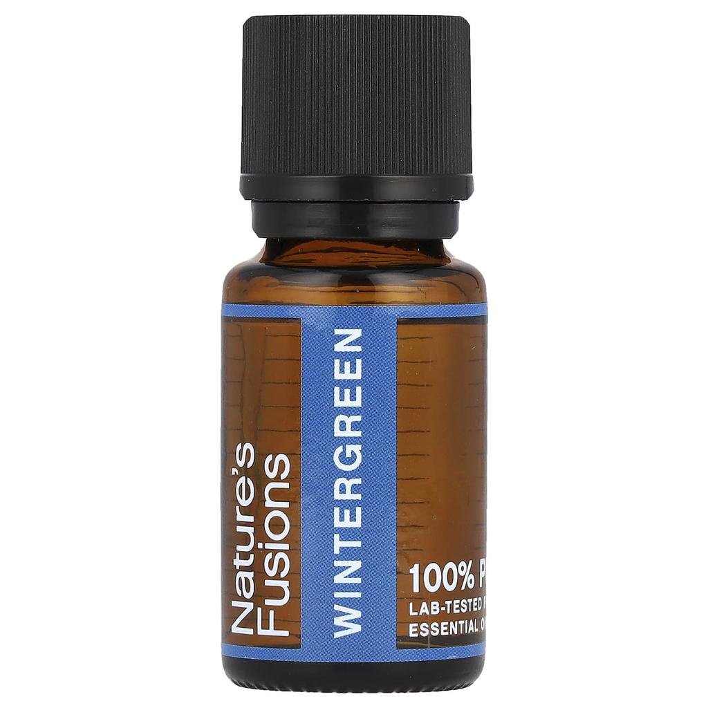 Nature's Fusions 100% Pure Essential Oil, Wintergreen, 15ml
