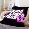 Gta Vi Flannel Blanket Throw Blanket Soft Warm Sofa Bed Camping Home Decor Unique Christmas Gift C9211731