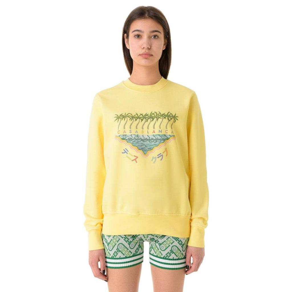Casablanca Womens/Ladies Enoshima Beach Embroidered Sweatshirt