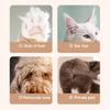 Electric Pet Hair Trimmer USB Rechargeable Dog Clipper with LED Light Quiet Pet Claw Trimmer for Cats Dogs Paws Face Ears
