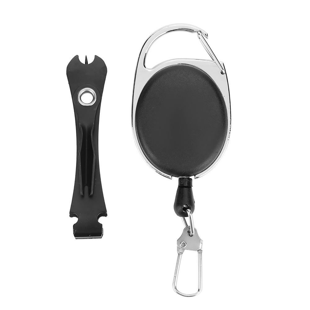 Stainless Steel Fly Fishing Nipper 25 Inch Retractor Fishing Knot Tying Too Fishing Activities