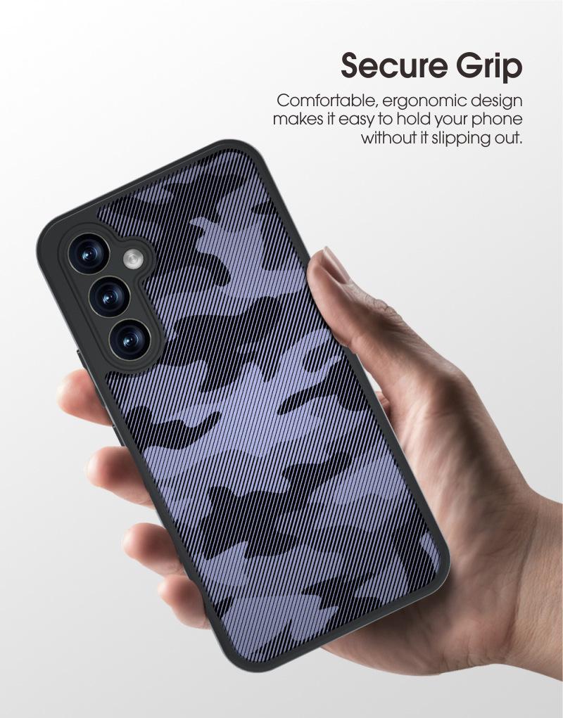 Защищенный от падений камуфляжный чехол с ремешком для Samsung Galaxy A54