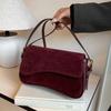 Frosted Personalized Fashionable Small Square Bag Texture Underarm Bag Niche Design Shoulder Bag Versatile Messenger Bag