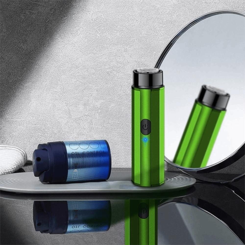 Waterproof Electric Shaver Mini Men's Beard Razor Portable Beard Trimmer for Home&Travel