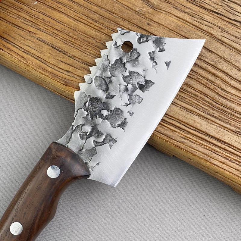 Chef Utility Knife Slicing Fish Fruit Steak Knife Kitchen Knives Butcher Boning Knife Hand Forged Wood Handle Cleaver Meat Knife