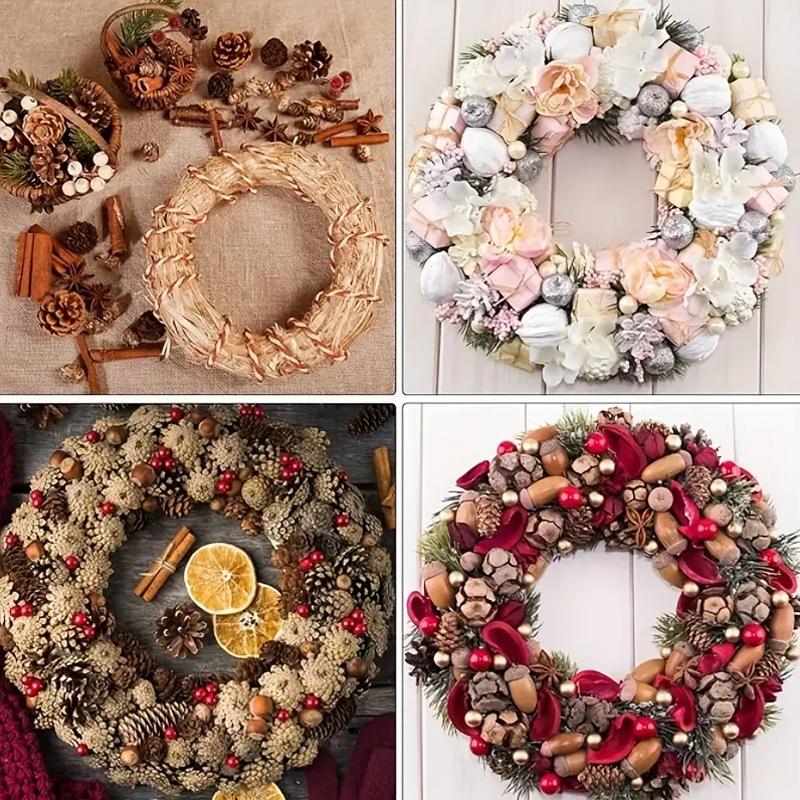 1PC DIY Model Wedding Party Decorations Polystyrene Foam Ring Festival DIY Supplies Round Ring ForDIY Crafts 5/7/8/10/12/15/20cm