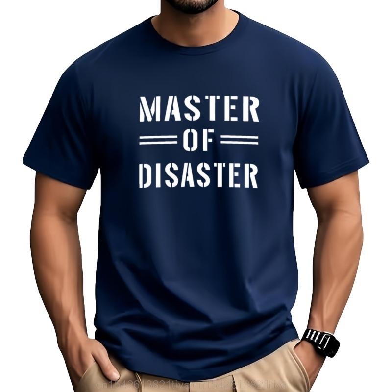 Master Of Disaster Tshirt Boys Animal Print Shirts Graphic Tees Cute Clothes Customs Mens Big And Tall T Shirts