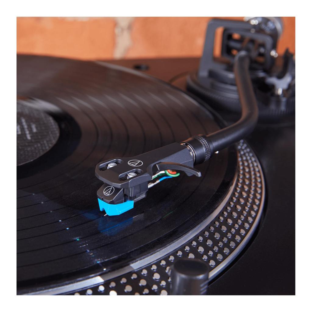 Стереофонический картридж типа VM с головкой, соединенной с круглой игольчатой головкой, модель с игольчатым картриджем для грампластинок, проигрыватель виниловых пластинок Audio-Technica AT-VM95C/H