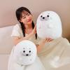 Soft Plush Seal Sleep Pillow Mochi Stuffed Animal Toy Anime Seal Plush Doll  Kids Gifts