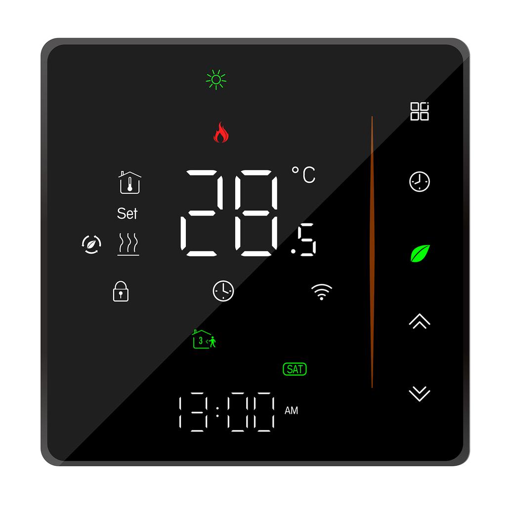 WiFi Smart Thermostat Temperature Controller Weekly Programmable Supports Touch Control/ Mobile APP/ Voice Control Compatible with Alexa/Google Home