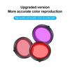 For DJI Osmo Action 5 Pro / 4 / 3 Housing Diving Color Lens Filter