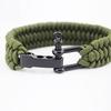 CANXING веревка для выживания браслет из паракорда открытый кемпинг пеший туризм стальная скоба пряжка