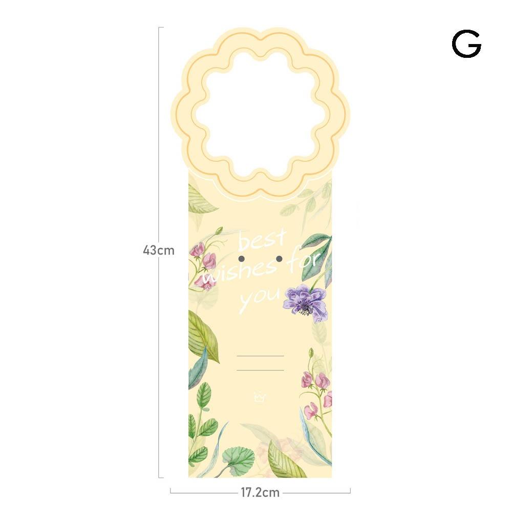 5pcs Carnation Bouquet Packaging Box Handheld Flower Arrangement Box Flower Tote Bag  Birthday Gift