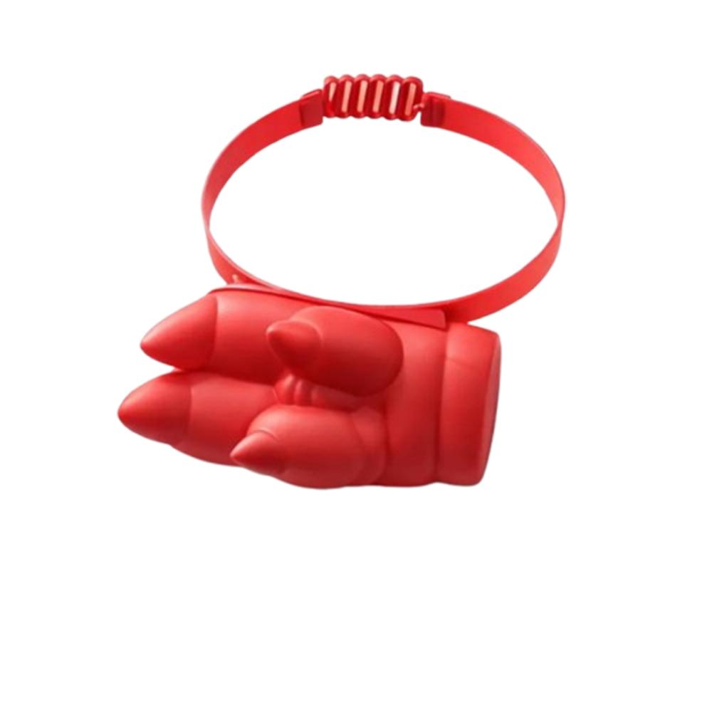 3D Printing 3D Printing Pig Trotter Cap Adjustable Hand Sun Visor Headband Outdoor Activities