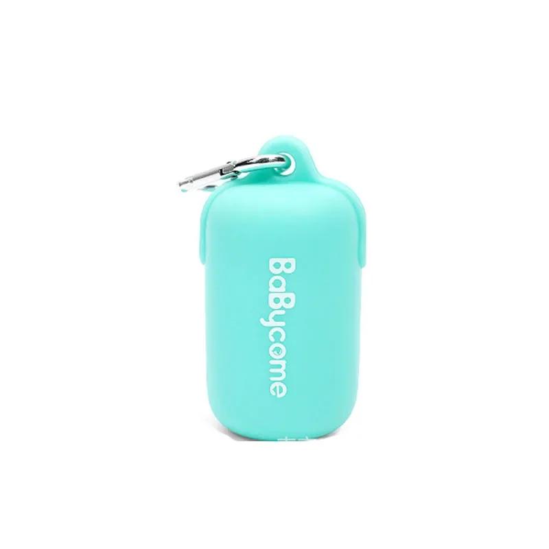 Держатель для диспенсера для собачьих какашек с карабином для путешествий на открытом воздухе для сбора отходов домашних животных Силиконовые аксессуары Экологичные товары Товары