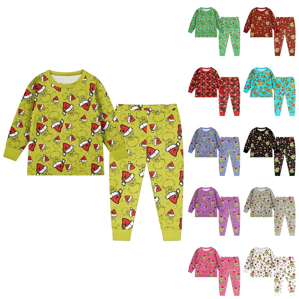 Детский модный костюм юбка топ с круглым вырезом и длинными рукавами брюки