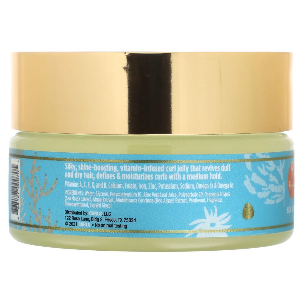 Curls Коллекция Sea Moss, слайм для вьющихся волос с минералами Sea Sleep, 8 унций (226,8 г)
