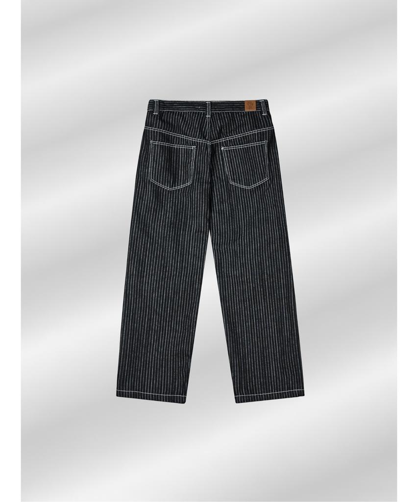 PARADIGMFILM [Ep.01] Dyed Herringbone Double Knee Pants (Charcoal)