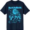 Iron Maiden Унисекс Взрослая футболка 50 Жизнь После Смерти Пламя