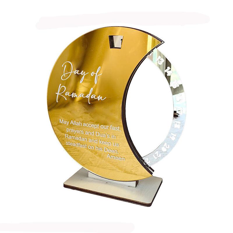 Ramadan Calendar Countdown Decorations for Home Eid Mubarak