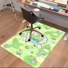 1pc Sanrio3 Print Area Rug - Soft, Washable Non-Slip Indoor Mat for Office Chairs, Living Room, Home Office Decorative Rug