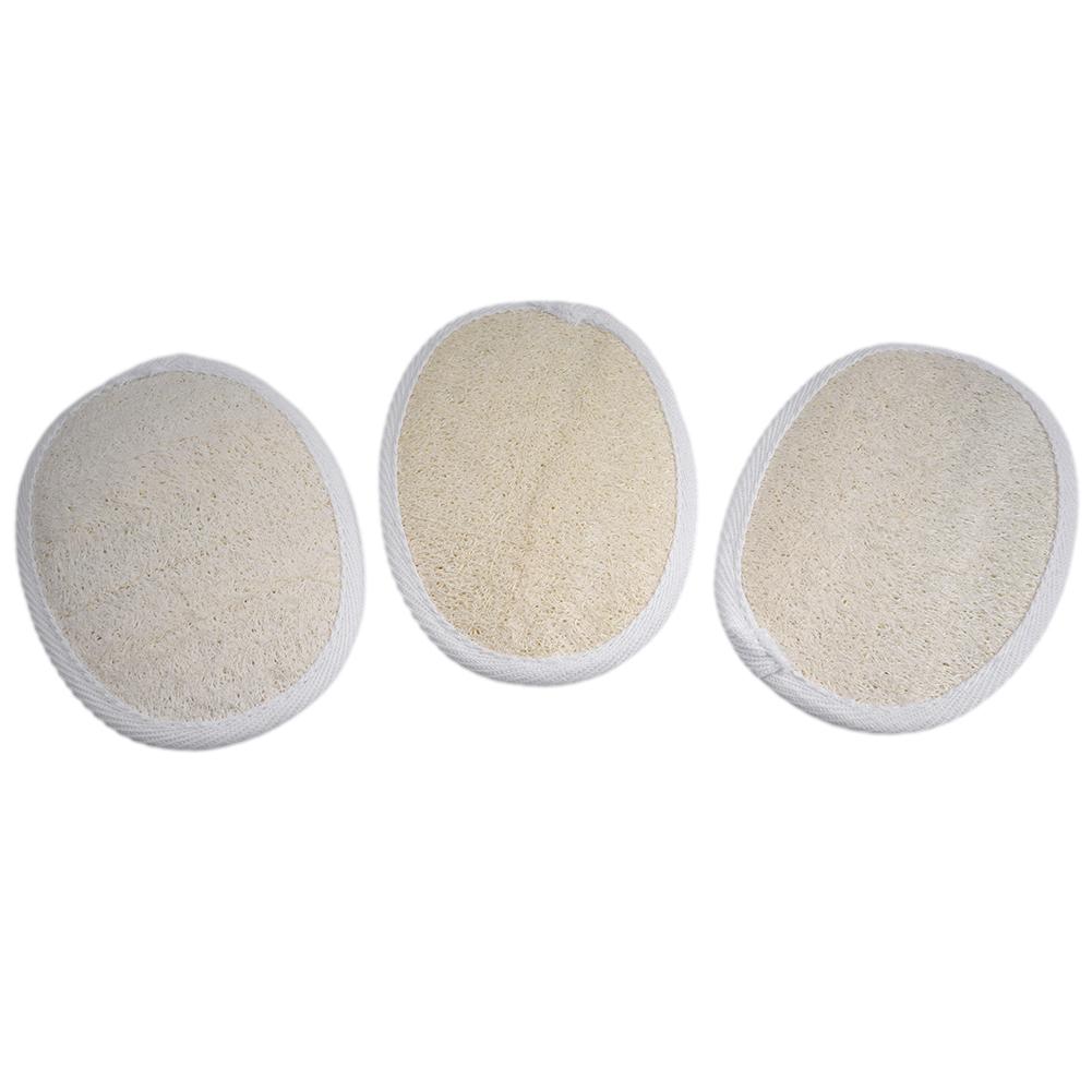 3pcs Bath Loofah Sponge Bath Wiping Shower Towel With Hook Exfoliate Deeply Clean Skin Remove Grease Dead Skin Shower Bathtub