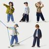 Mini Balabala Boys' and Children's Pants Spring New Product Plant Fiber Non Fading Comfortable Jeans