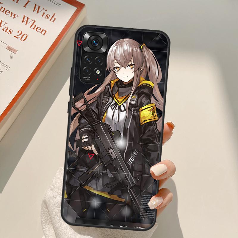 Чехол для игр Girls Frontline для Xiaomi Redmi Note 10 8 9 11 Pro 8T 9S 10S 11S Redmi 10C 9C 9A 9T K50 K40 Gaming