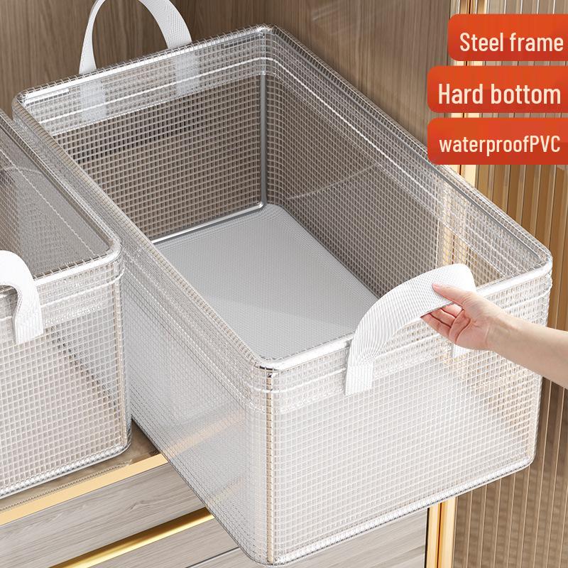 8-Piece Wardrobe Organizer Set: Clothes & Pants Storage Baskets