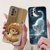 For OPPO Reno 6 6Z 5G Case CPH2237 CPH2251 Cover Fashion Flower Soft Silicon Bumper on OPPO Reno6 Pro CPH2249 Reno6 CPH2235 Capa