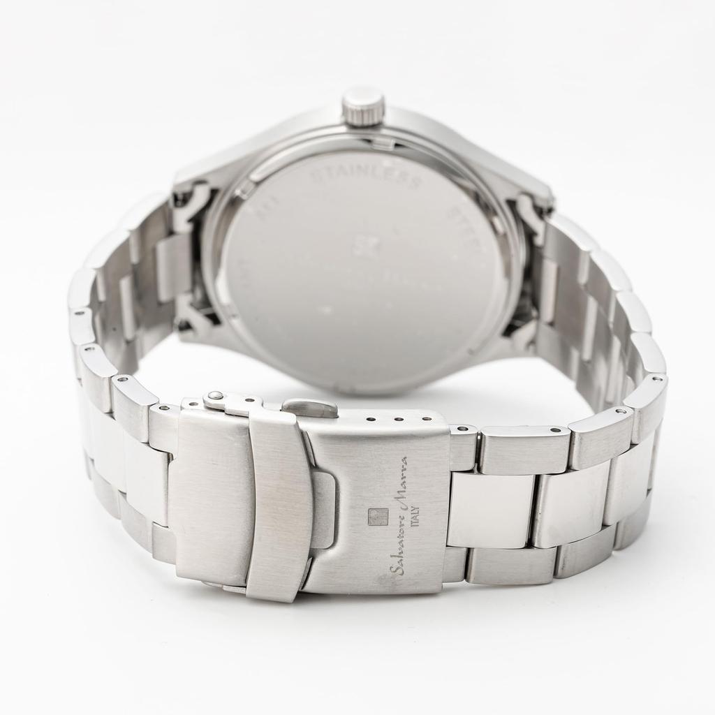 Analog Watch Simple Popular Ranking Business Waterproof Arm Watch with Cloth DBL [Salvatore Marra] Men's Men's [Product]