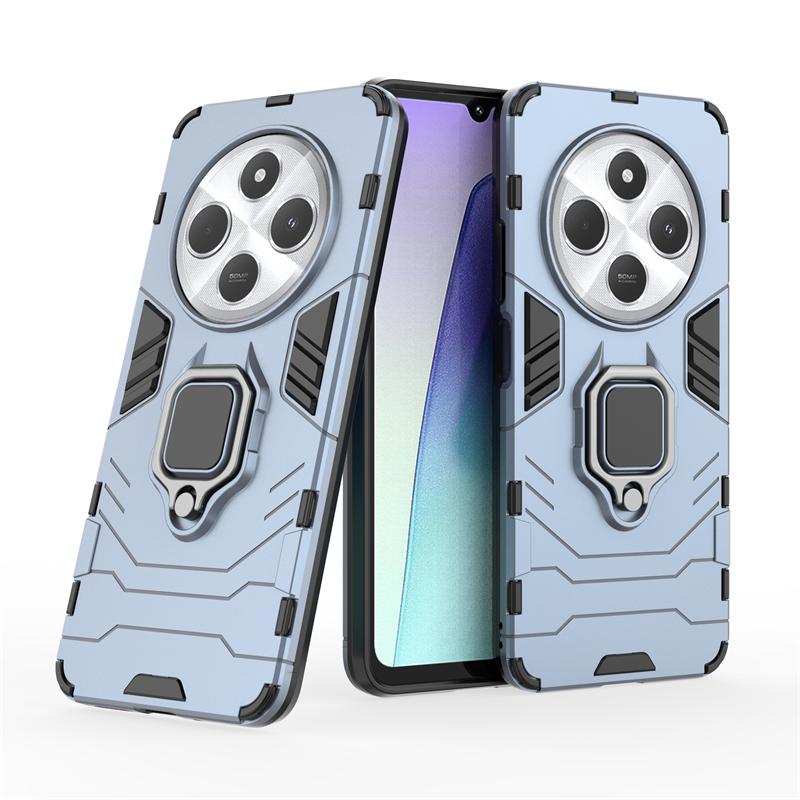 Бронированный противоударный чехол для Xiaomi Redmi 14C 14 C Redmi14C 4G магнитный автомобильный держатель-кольцо подставка задняя крышка для POCO C75 C 75 POCOC75