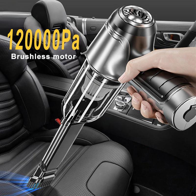 120 Вт беспроводной мини-пылесос ручной пылесос 120000Pa бесщеточный моторный пылесос автомобильный пылесос для влажной и сухой уборки