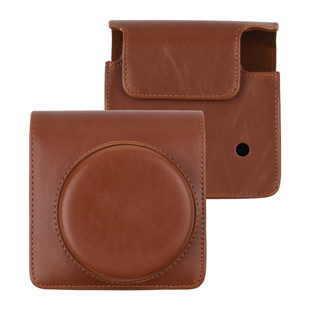 Портативный чехол для камеры мгновенной печати, сумка из искусственной кожи с плечевым ремнем, совместимая с Fujifilm Fuji