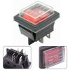 16A 250V Rocker Switch 37*30*33mm 4 Pins Switch With Light