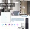 BSEED Single Live Wifi Touch Switch 1/2/3Gang Smart Glass Wall Switches Support Smart Life Google Alexa App Control No Neutral