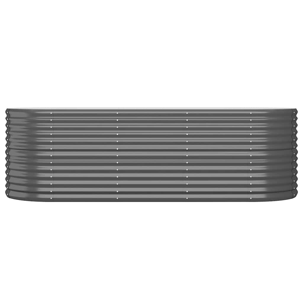 Vidaxl Podwyższona Donica, Stal Malowana Proszkowo 224X80X68 Cm