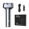 Men's Portable Electric Shaver Rechargeable, Fully Waterproof,3 Head Reciprocating Design Ideal for Travel