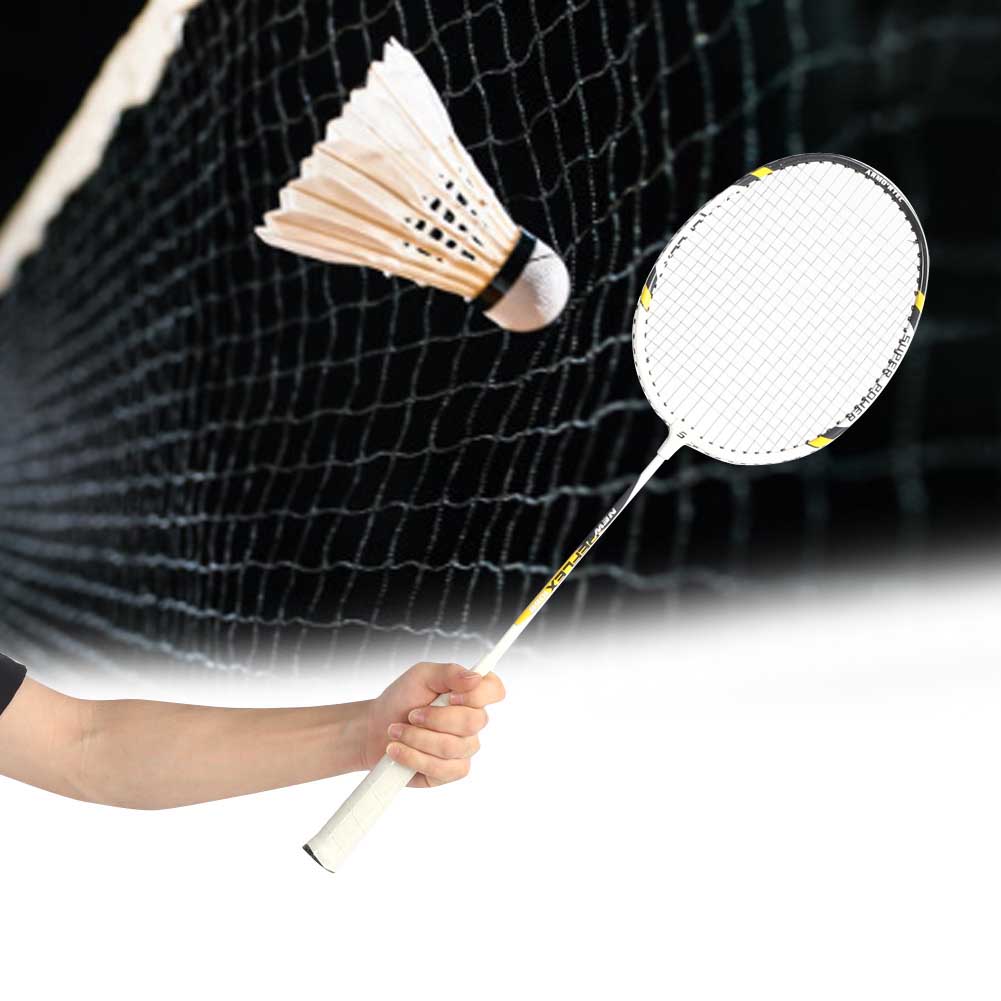 1068 Портативный легкий алюминиевый сплав для взрослых, тренировочный, атакующий, двухсторонний бадминтон