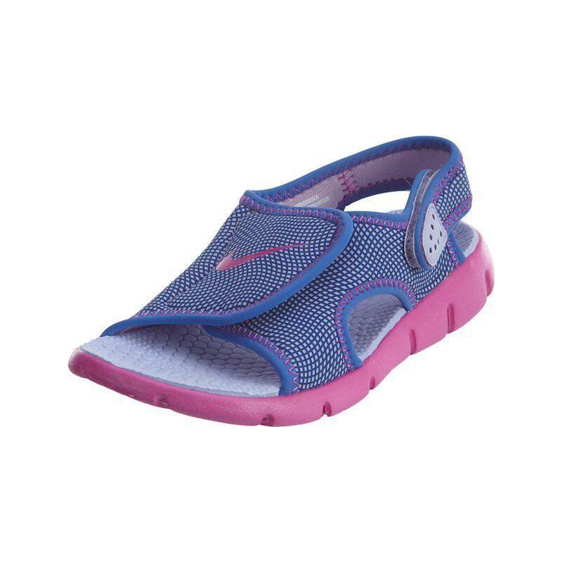 Nike Sunray Adjust 4 Нескользящая Амортизация Износостойкие Дышащие Детские Сандалии Фиолетовые Детские 386520-504