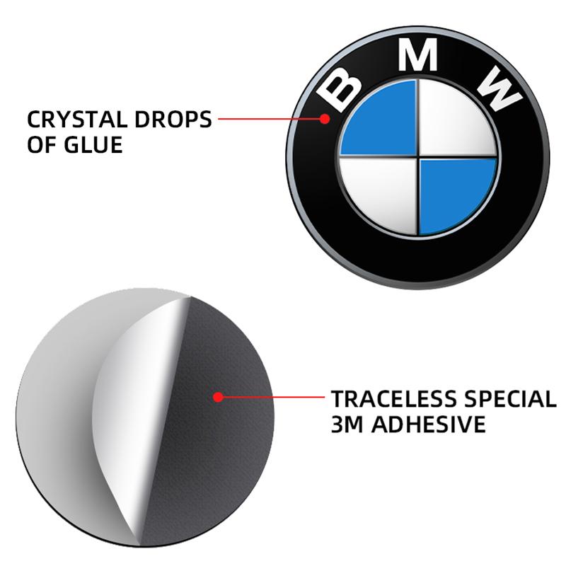 2Pcs Car styling Lock Keyhole Stickers Decoration Protection For BMW M Power Performance F10 F31 E36 E39 E87 E90 X3 X5