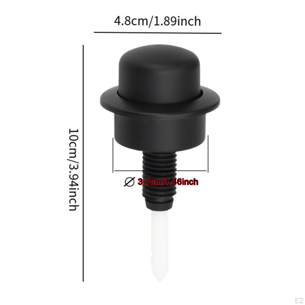 Кнопка смыва туалета с одним клапаном, декор для ванной комнаты, легко заменяемая на элегантный стержень для 49 клапанов