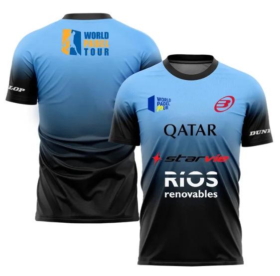 New tennis t-shirt quick-drying perspiration training breathable mesh summer men's loose short-sleeved casual top