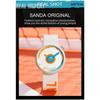 SANDA Силиконовый ремень, трендовые мужские и женские студенческие часы, простые индивидуальные водонепроницаемые часы